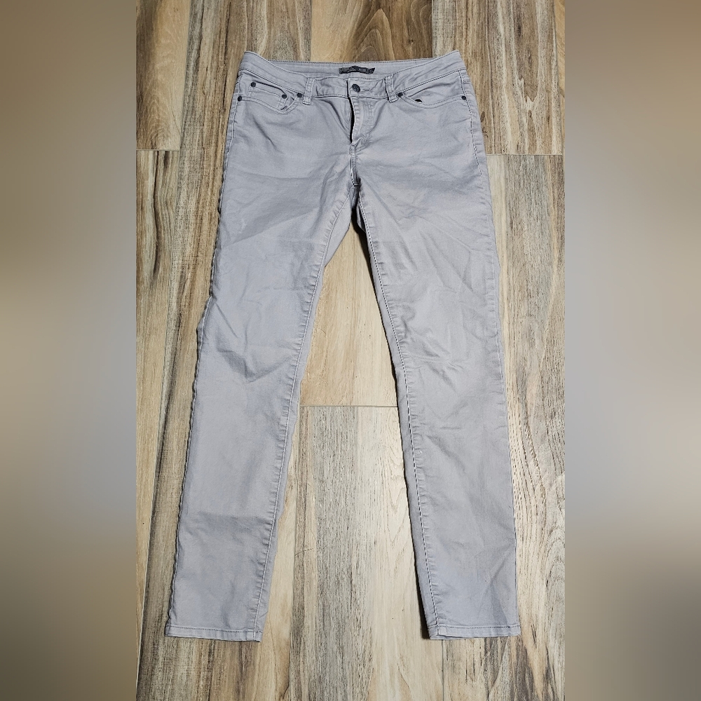 Prana Light Gray Regular Fit Jeans
